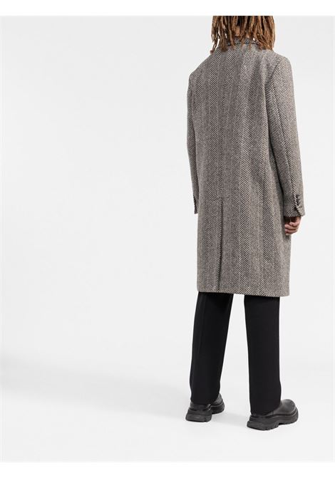 Grey single-breasted coat GOLDEN GOOSE - men GOLDEN GOOSE | GMP00986P00061681173